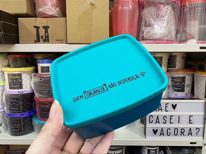 Tupperware Jeitosinho 400 ml - Quem Organiza Não Desperdiça - G1