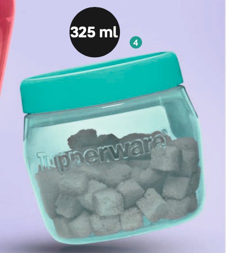 Tupperware Universal 325 Ml – Recipiente Hermético Para Yogur, Cuajada O Fruta – Ideal Para Llevar