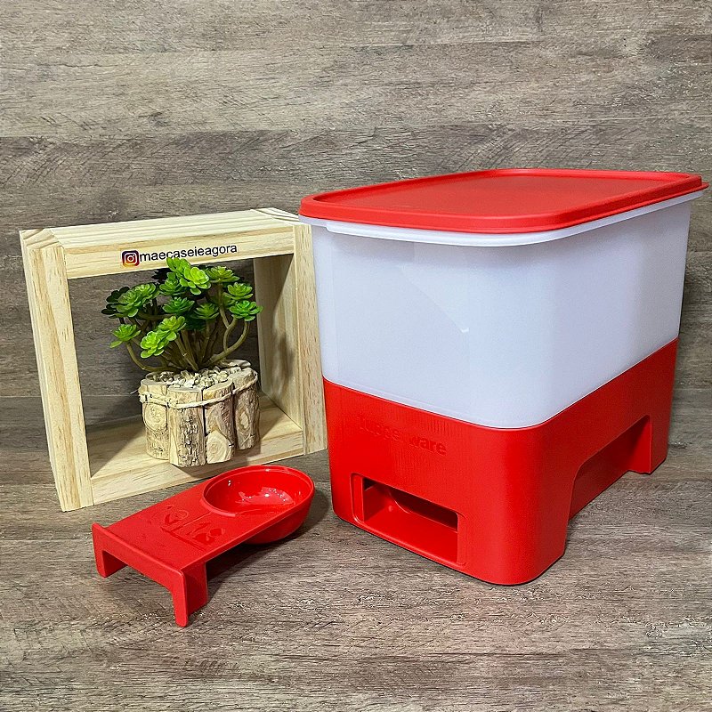 Tupperware Modular Arroz 5 kg Vermelho Mãe, Casei e Agora?Tupperware!