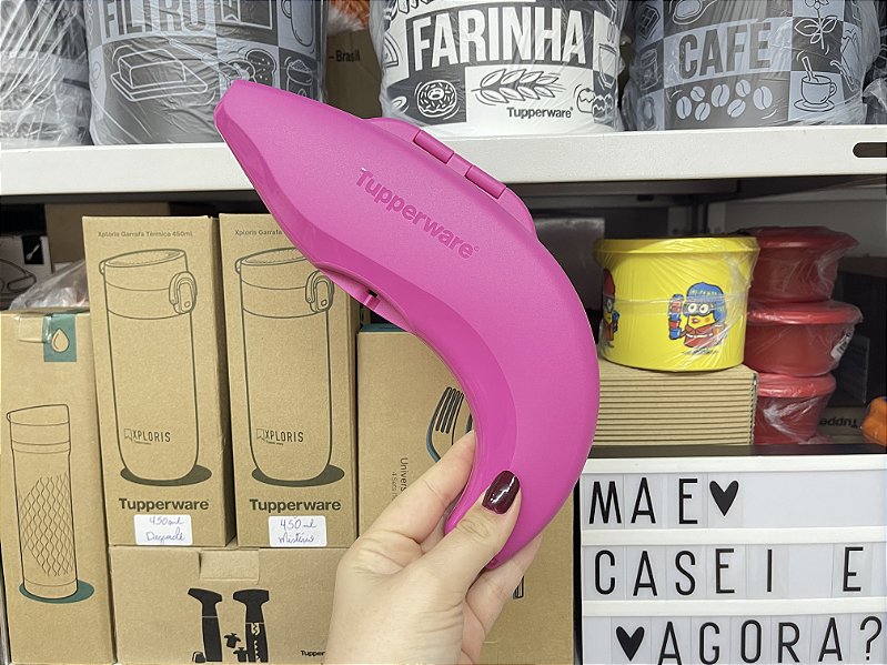 Tupperware Tupper Banana Rosa Mãe, Casei e Agora?Tupperware!
