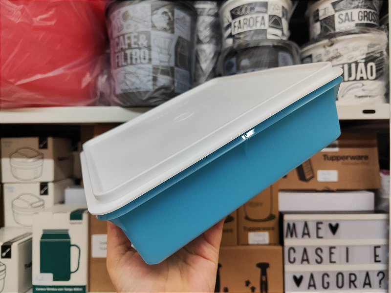 Tupperware Caixa Versátil 2,5 Litros Pacífico - Mãe, Casei e Agora