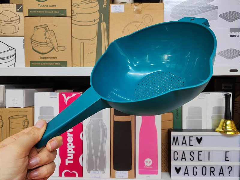 Tupperware Escorredor Indispensável 1,8 Litros Mistério - Mãe