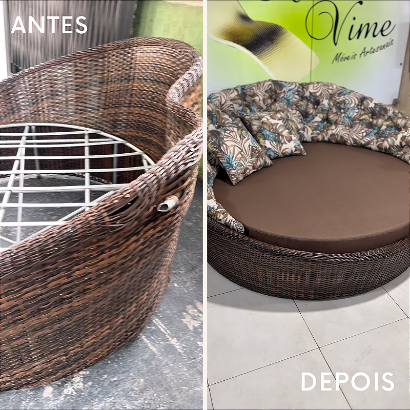 TROCA DA FIBRA COMPLETA + SERVIÇO DE SOLDAGEM E REFORÇO DA ESTRUTURA