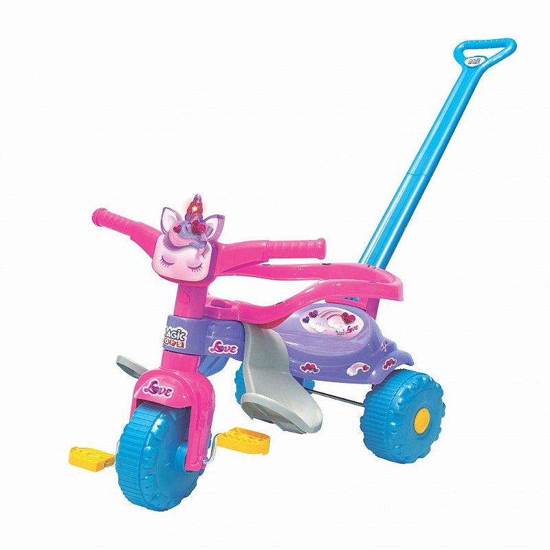 Triciclo Magic Toys Versátil Com Aro Tico-tico Zoom Meg Rosa - Alfabay -  Cubo Mágico - Quebra Cabeças - A loja de Profissionais e Colecionadores!