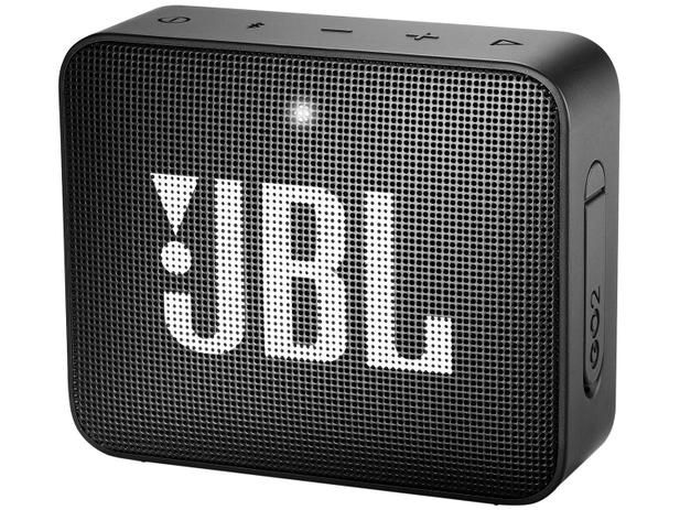 Caixa de som JBL GO 2 Portátil Com Bluetooth- JBLG02BLK (imagem  Ilustrativa) - LOJAS 2000