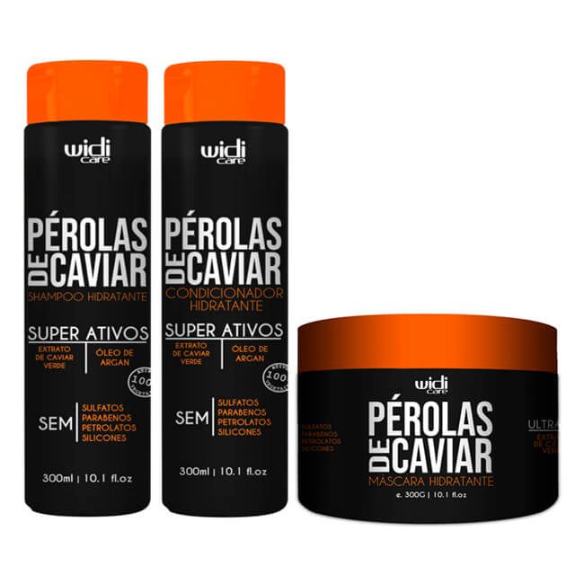 COMBO Pérolas de Caviar Hidratação intensa