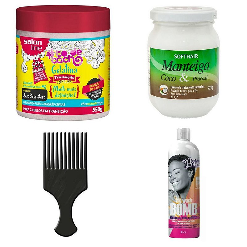 Combo Tie Vasconcelos Brilho Volume E Definicao Dermabox Dermabox No Poo E Low Poo Shop