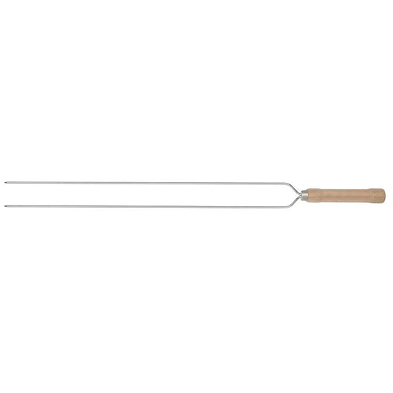 Espeto Para Churrasco Duplo 55Cm-Mor