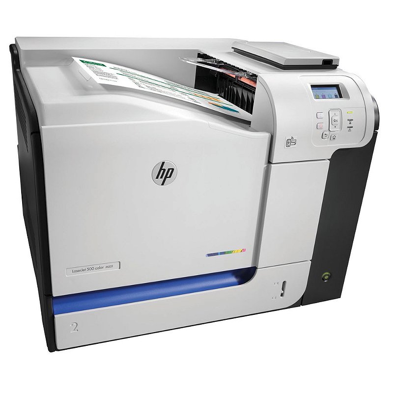 Impressora Laser Color HP CP3525dn, 551, Rede, transfers, CP1025