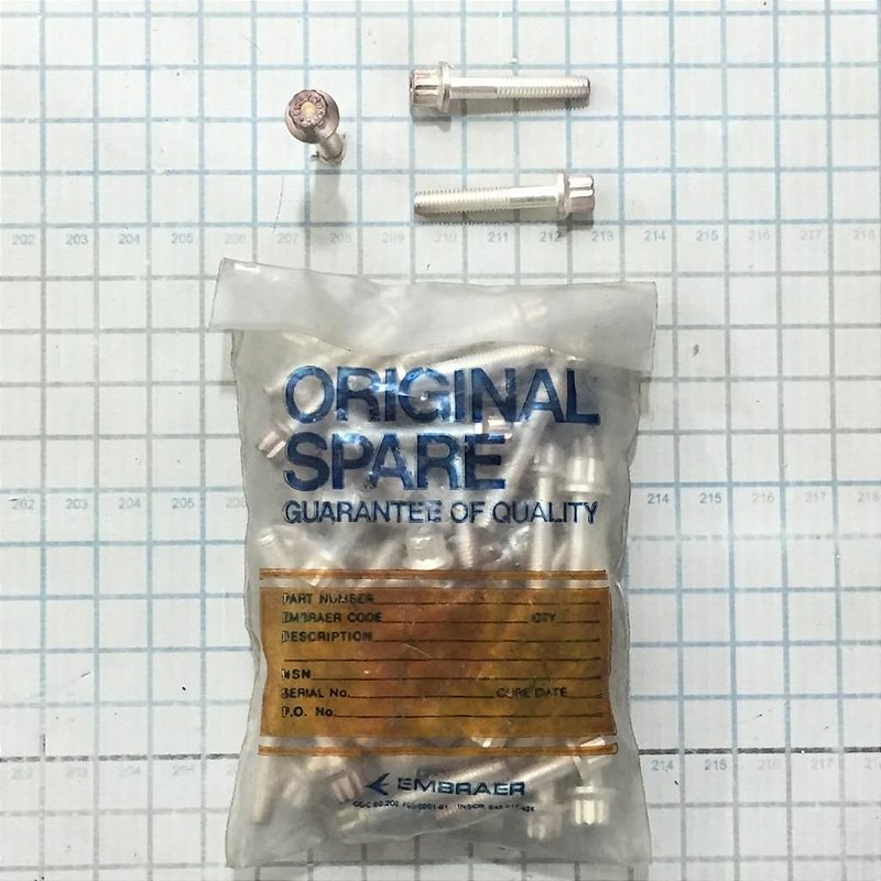 PARAFUSO ESTRIADO ALUMINIO - ST3061-15 - Fibraer