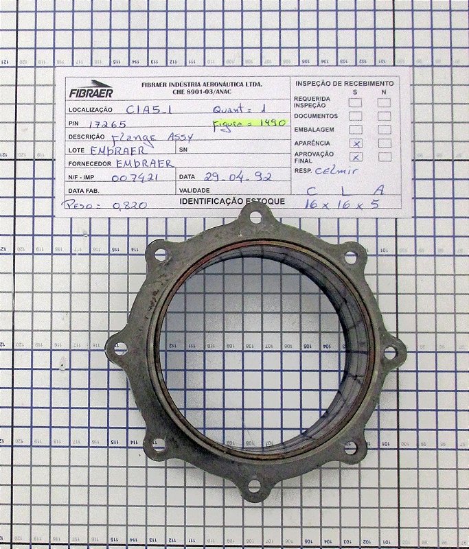 FLANGE 17265 Fibraer