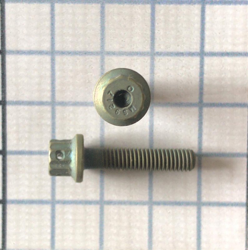 PARAFUSO ESTRIADO - MS9217-12 - Fibraer