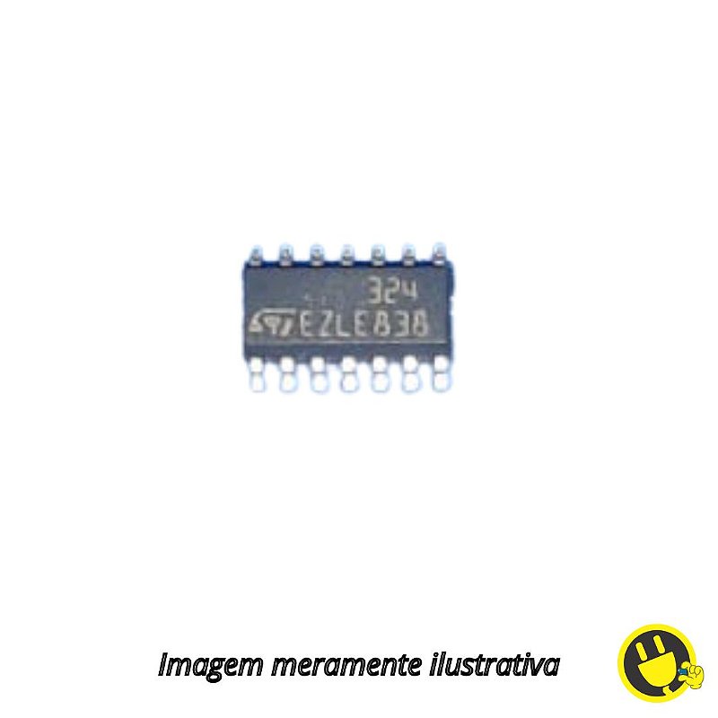 Circuito Integrado LM324 SMD - SmartProjects Brasil | Componentes ...