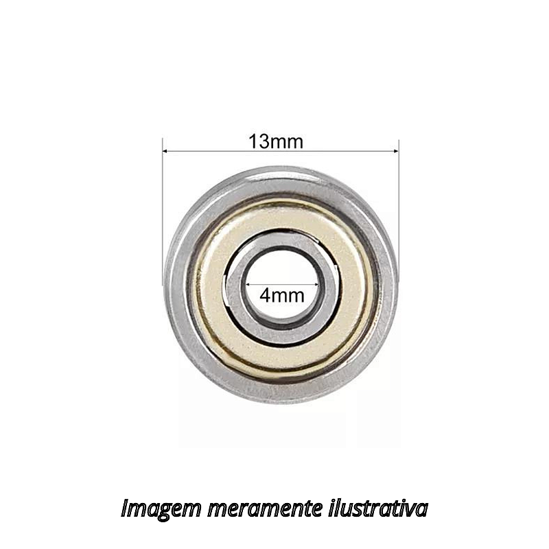 Rolamento 624 ZZ 4x13x5mm - SmartProjects Brasil | Componentes