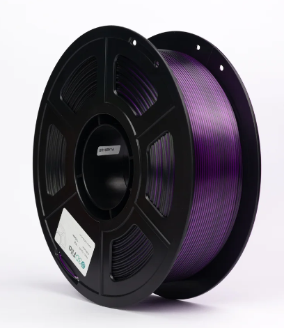 Filamento PLA Silk Duo 1,75mm 1Kg Preto e Roxo 3D Fila - SmartProjects ...