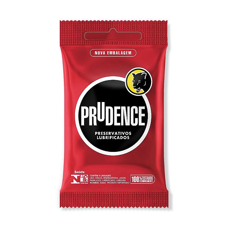 Preservativos Lubrificados 3 Unidades Prudence Ninguém Vai Saber Sex Shop 8670