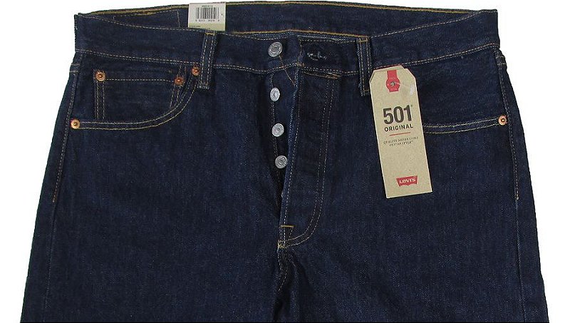 Calça Jeans Levis Masculina Corte Tradicional (Com Botão) - FIDALGOS