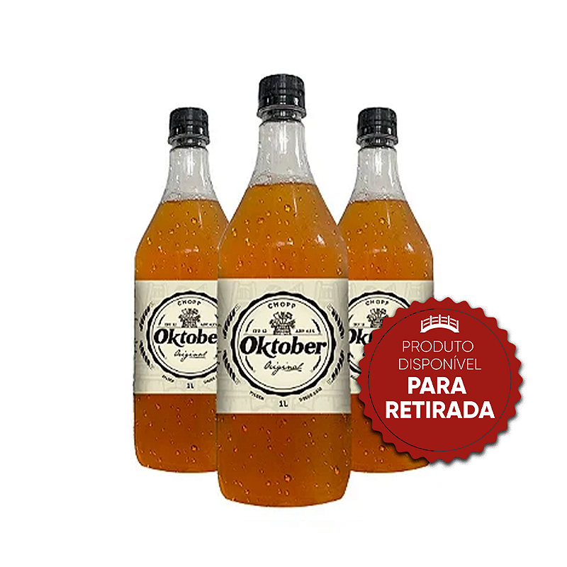 10 Pet Growler 1L Chopp Oktober Pilsen Pet Growlers Capunga Craft