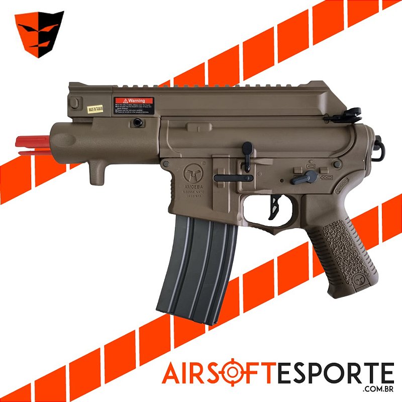 Rifle Airsoft Aeg Ares Amoeba M4 AM003 TN - AirSoftEsporte.com.br é o site  mais completo de Airsoft do Brasil.