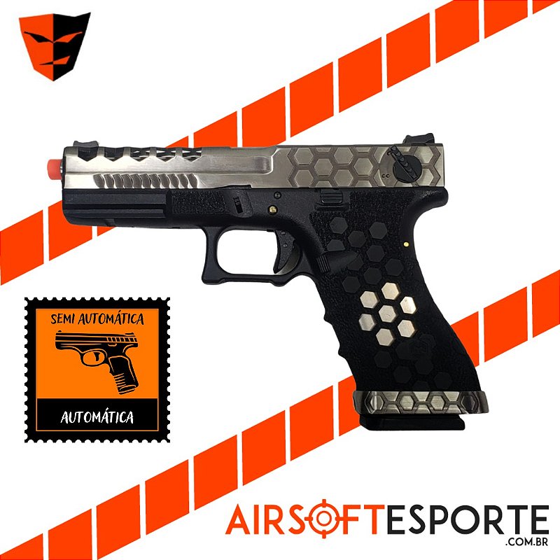 Pistola de Airsoft GBB Armorer Works Glock AWVX0200 AirSoftEsporte