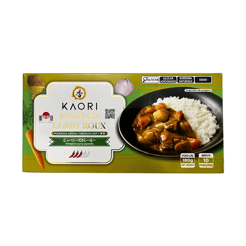 Comprar Curry Japonês Kaori Chukara 180g – Médio e Aromático