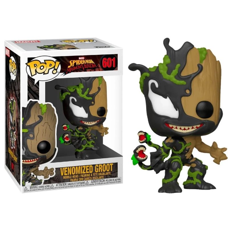 Funko Pop! Marvel Spider Man Venom Venomized Groot 601 Original
