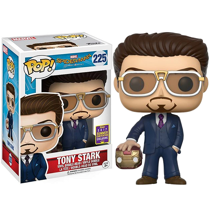 Funko Pop! Marvel Spider Man Tony Stark 225 Exclusivo Original