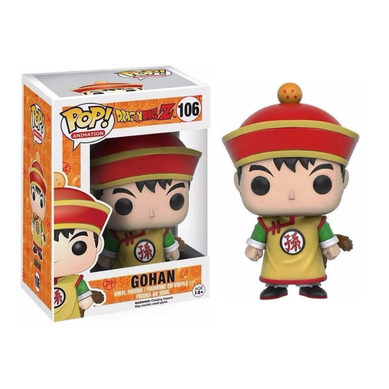 Funko Pop! Animation Dragon Ball Z Gohan 106 Original Colecionavel Funko Pop! Animation Dragon Ball Z Gohan 106 Original Colecionavel
