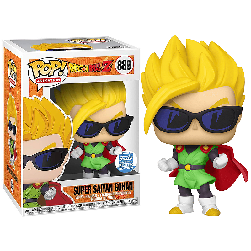 Funko Pop! Animation Dragon Ball Z Super Saiyan Gohan 889