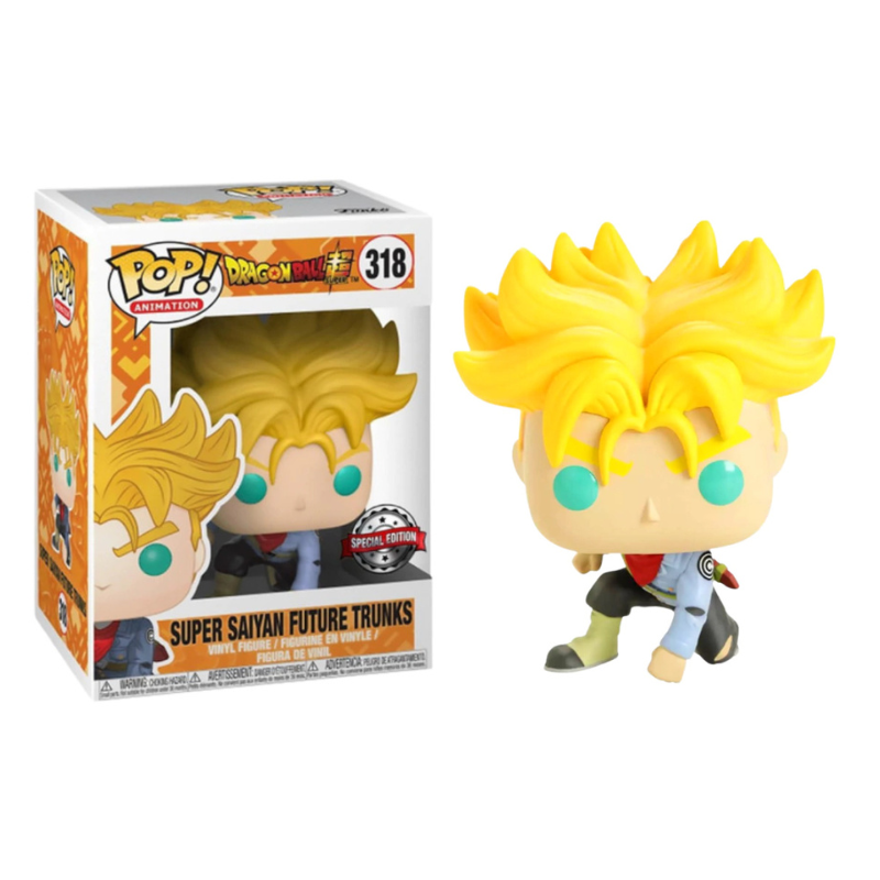 Funko Pop! Dragon Ball Z Super Saiyan Future Trunks 318 Exclusivo
