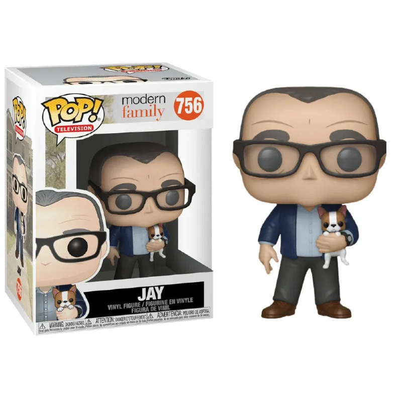 Funko Pop! Television Modern Family Jay 756 Original Colecionavel