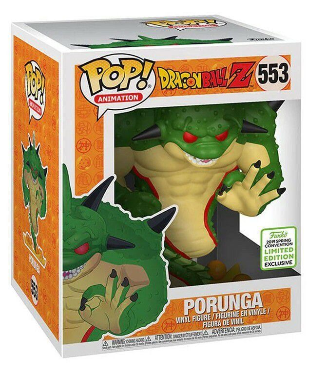 Funko Pop! Animation Dragon Ball Z Porunga 533 Exclusivo Original ...