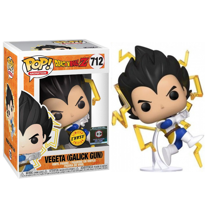 Funko Pop!Dragon Ball Z Vegeta Galick Gun 712 Exclusivo Chase