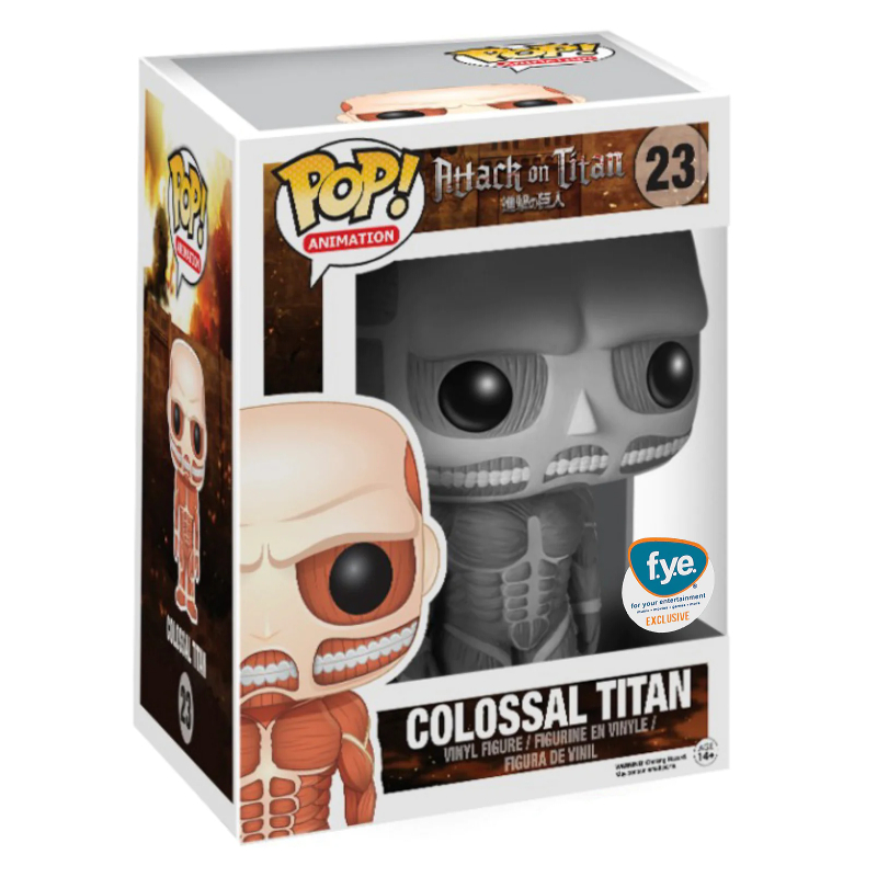 Funko Pop! Animation Attack On Titan Colossal Titan 23 Exclusivo