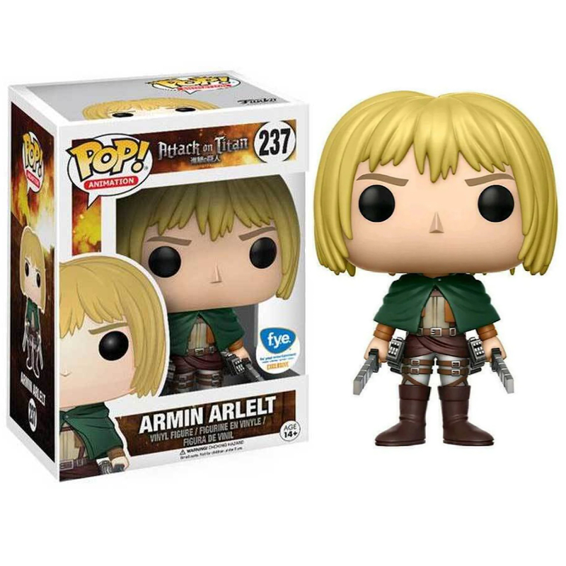 Funko Pop! Animation Attack On Titan Armin Arlelt 237 Exclusivo