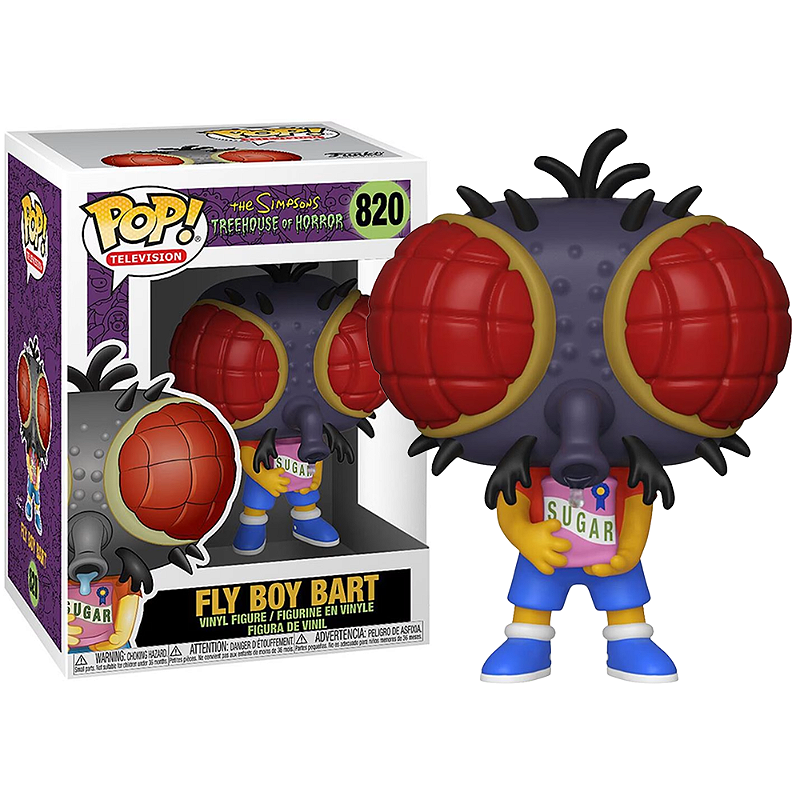 Funko Pop! Simpsons Fly Boy Bart 820 Original Colecionavel - Moça