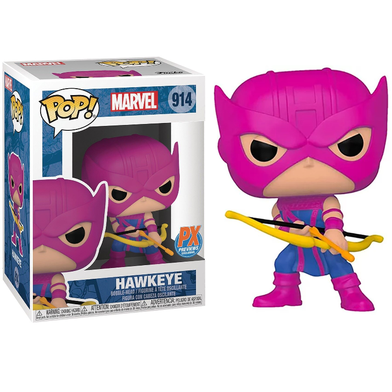 Funko Pop! Marvel Comics Hawkeye 914 Exclusivo Original