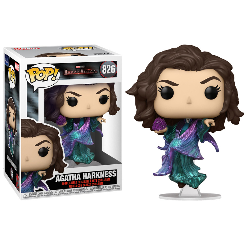 Funko Pop! Marvel WandaVision Agatha Harkness 826 Original - Moça
