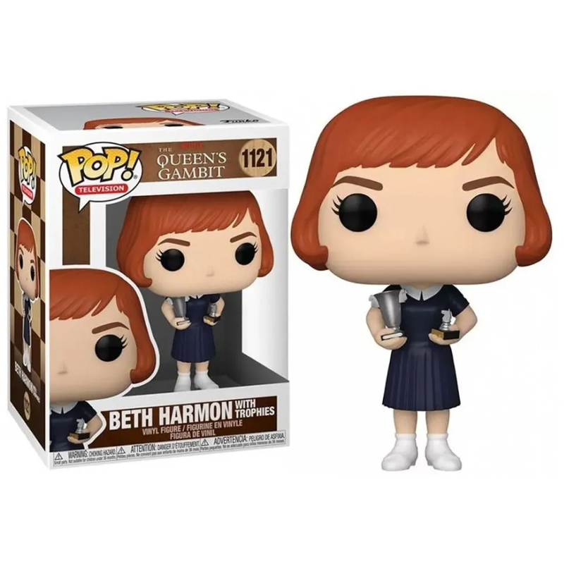 Funko pop o gambito da rainha (the queen's gambit) - beth harmon final game  1123 - Funko - Magazine Luiza