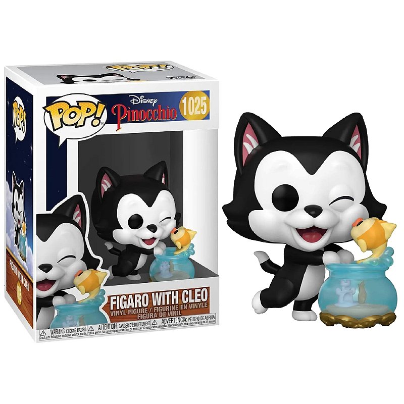 Funko Pop! Filme Disney Pinocchio Figaro With Cleo 1025 Original
