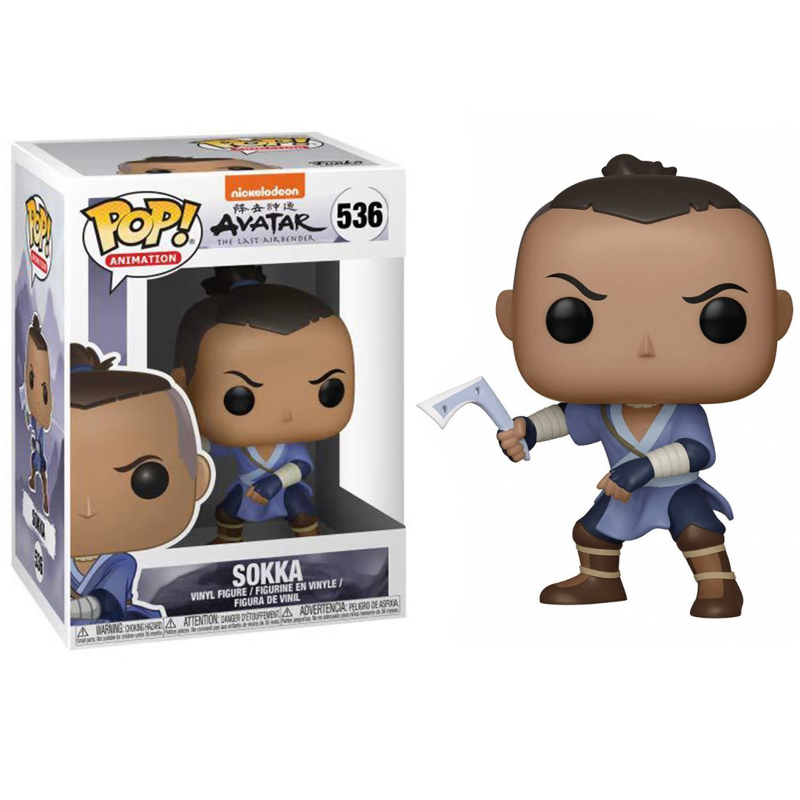 Funko Pop! Animation Avatar Sokka 536 Original Colecionavel - Moça