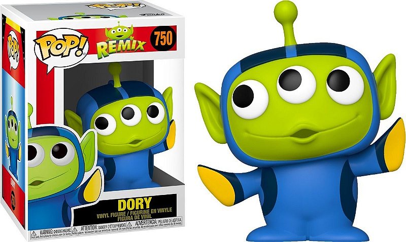 Funko Pop! Disney Remix Toy Story Alien Dory 750 Original