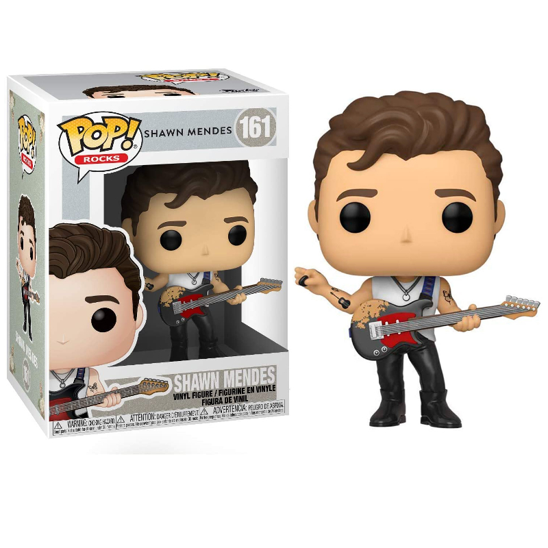 Funko Pop! Rocks Shawn Mendes 161 Original Colecionavel - Moça do