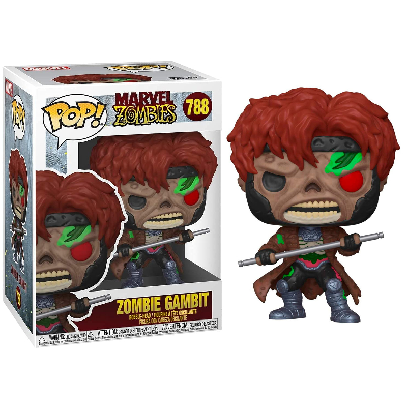 Funko Pop! Marvel Gambit 798 Exclusivo Original Boneco Colecionavel - Moça  do Pop - Funko Pop é aqui!