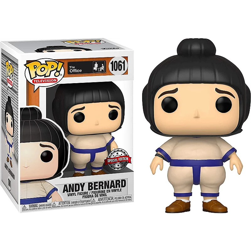 Funko Pop! Television The Office Andy Bernard 1061 Exclusivo