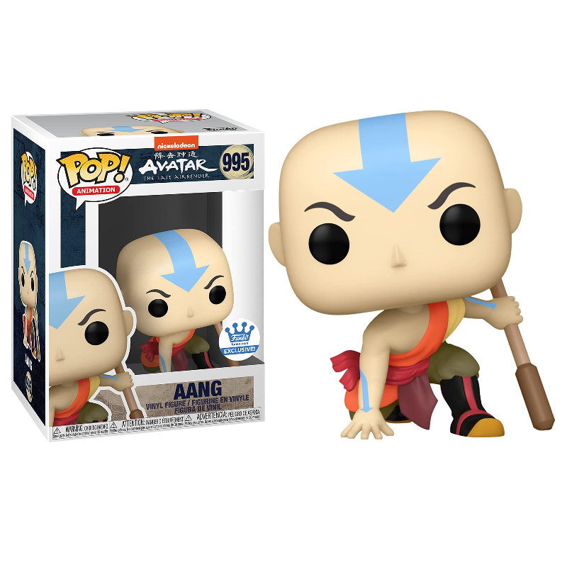 Funko Pop! Animation Avatar Aang 995 Exclusivo