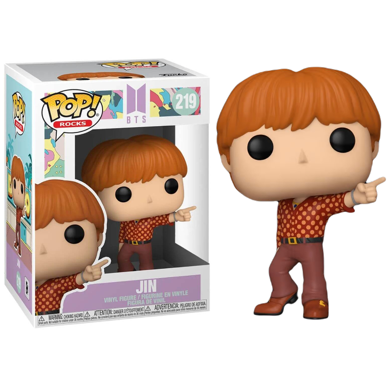 Funko Pop! Rocks Bts Dynamite Jin 219 Original Colecionavel - Moça