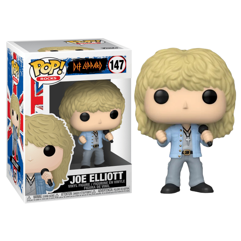 Funko Pop! Rocks Def Leppard Joe Elliott 147