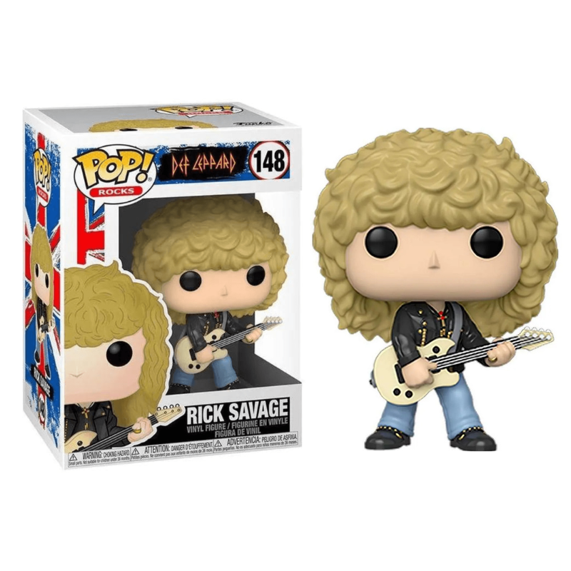 Funko Pop! Rocks Def Leppard Rick Savage 148