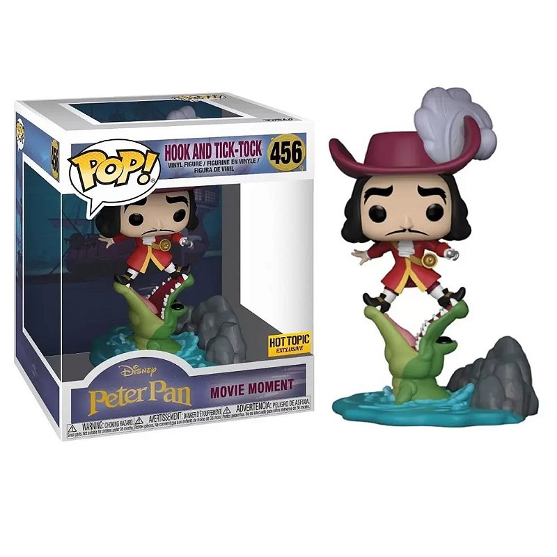 Funko Pop! Disney Peter Pan Hook And Tick Tock 456 Original - Moça